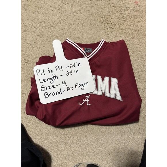 Vintage 1990’s Alabama Windbreaker Size M EUC Pro Player Brand - Picture 11 of 11